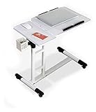 Nachttisch mit C-förmiger Basis, Laptop-Schreibtisch, Heimbüro, verstellbare Schreibtische, Laptop-Schreibtisch, Nachttisch, Lazy Tray, Bett-Beistelltisch, multifunktionaler Schreibtisch, He