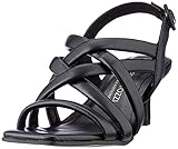 Marco Tozzi Damen 2-2-88315-28 Sandale mit Absatz, Black, 39 EU