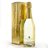 Elfenhof Gold mit echten Goldflocken 0,75 l in Goldbarren-Verpackung