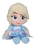 Simba 6315877555 – Disney Frozen 2, Elsa Plüschfigur 25cm, Eiskönigin, Plüschspielzeug, Babyspielzeug, Olaf Schneemann, Anna, ab den ersten Lebensmonaten