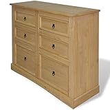 Home Sets mit Sideboard Mexican Pine Corona Serie 130x48x104cm