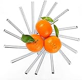 AOOSIR Obstschale Dekoschale Kreativer Obstkorb Home Wohnzimmer Obst Tablett Edelstahl Falten Obst Rack Tablett Lagerung Home Decoration Obst Snacks Servieren