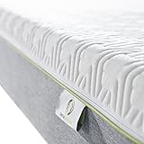 terramattress Matratze 140x200 - ergonomische Kaltschaummatratze mit 2 Härtestufen (h3 mittelfest & h2 weich) inkl. Bezug - antiallergene Rollmatratze für Erwachsene und Kinder