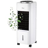 3in1 Air Cooler | 7 Liter Kapazität | 3 Geschwindigkeitsstufen | Mobile Klimaanlage | Klimagerät | Luftreiniger | Klima Ventilator mit Fernbedienung | Aircooler | Luftkühler