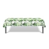 3 Pack Tischdecken für Hawaiianische Party Dekoration 130x220cm Einweg Tischtuch aus Kunststoff Party Tischdecke Aloha Tropische Hawaii Tischtuch für Sommer Pool Strand Geburtstag Party Dekoration