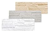 1,04 qm | Verblender | EPS | druckfest | Marbet | 48x18cm | Stone grau