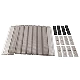 Yanndfer 8 PCS Verstellbare Schubladenteiler DIY Cabinet Storage Partition Divider für Unordnung KüChenbesteck Organizer Separator