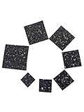 Gummipads Gummiregenerat - 80x80mm - 300x300mm / Stärke: 3 bis 10mm - Menge: 1 bis 250 Stück - Auswahl: 110 x 110 x 10mm / 1 Stück - Terrassenpads Holzschutz Bautenschutz-matte