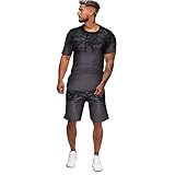 Suzuki Weste Sport Herrenshorts farbige Ärmel Kurze Farbverlaufssets Collision Home Thin Summer Men Anzüge & Sets Torwart Set Herren