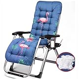 MKYOKO Relax Chair, Zero Reclining Reclining Outdoor Lounge Chairs, Relaxing Chairs für Camping Patio Deck (ED)