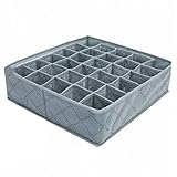 2 Stück Schubladen Ordnungssystem Kleiderschrank Organizer, Socken Unterwäsche Organizer, Faltbare Schrank-Aufbewahrungsschublade für Socken und Unterwäsche, Krawatten, BH