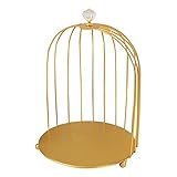CHANWA Vogelkäfig Badezimmer-Arbeitsplatten-Organizer Schminktablett Kosmetik- und Make-up-Aufbewahrung Küchenregal Standregal – 1-stöckig (Size : 1Tier)