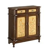 Eingangsschrank Schuhschrank, einfacher Trennschrank Eingangsdekoration Flurschrank for Wohnzimmer YIJIAN (Farbe : Yellow 78x35.5x84cm)