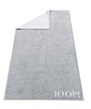 Joop! Handtuch Classic Doubleface 1600 | 76 Silber - 50 x 100