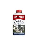 MELLERUD Vordach und Terrassendach Reiniger Konzentrat | Hohe Wirksamkeit und strahlender Glanz für alle Glas- und Kunststoffdächer | 1 x 1 l