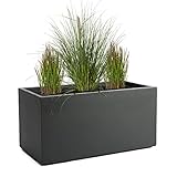 Pflanzwerk® Pflanzkübel TUB Anthrazit 30x60x30cm *Frostbeständig* *UV-Schutz* *Qualitätsware*