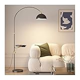 Stehleuchte Angellampe Stehlampe Wohnzimmersofa und andere Lampen mit besonderer Atmosphäre Tischlampe Schwarz-Weiß-Stehlampe (ohne Lichtquelle) Leseleuchte (Color : Schwarz, Size : With tray)