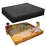 Sandkasten Abdeckung, Square Sandkastenabdeckung, Outdoor Garden Abdeckplane Für SandkäSten, 210D Oxford-Tuch Wasserdicht, Winddicht, Staubdicht, Geeignet Zum Schutz Von Kinderspielzeug (200x200cm)