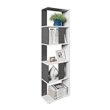 Vicco Raumteiler Raumtrenner Bücherregal Standregal Aktenregal Hochregal Aufbewahrung Regal (Anthrazit (klein))