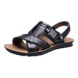 Sommer Athletische Sandalen Herren Wandersandalen Sandalen Atmungsaktive Hausschuhe Lederrutschen Strand Outdoor Herrenmode Schuhe Herrensandalen Freizeit Flip Flops Trekkingsandalen Outdoor Sport