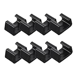 GANAZONO U-Förmige Rattan-Stuhl-Schnalle Couch-Verbindungsstücke Sofa Couch Terrassentisch-Set 8-Teilig Terrassentisch Glas-Clip Outdoor-Teil-Clip Kunststoff-Modul-Clip