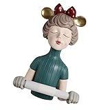 Alipis 1 Stück Rollenpapierbox Rollenhalter Wandaufhänger Ohne Nägel Papierhandtuchspender Taschentuchrollenhalter Toilettenpapierrollenhalter Papierhandtuchhalter Wandhalterung