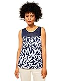 Street One Damen New Vicky Spitzentop, AW Lake Blue, 40