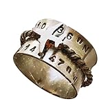 EHSIJAI Ring für Frauen Personalisierte Vintage Gravur Uhr Drehen Flugzeug Ring Meditation Inspirierender Ring Muttertag Ring für Frauen Größe 5 11 Mädchen Frauen Schmuck Geschenke, silber, 9