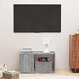 Home Furniture TV-Schrank, Sonoma, 60 x 24 x 32 cm, Grau