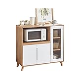 SUNESA Buffetschrank Sideboard modernes minimalistisches Restaurant Teeschrank Nordische Ecke Schrank Wohnzimmer Weinschrank Küche Mikrowellenschrank Akzentschrank (Color : B-100cm)