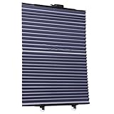 LQSSA Saugnapf-Rollo, Balkon-Sonnenschutz Einziehbar, Kein Bohren Erforderlich, Für Grasheim/Blue/70 * 145Cm/27.5 * 57In