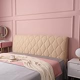 TMAPRUVG Hochwertiger Kopfteilbezug Für Bett 180 - Schützen Sie Ihr Kopfteil Mit Stilvollen Hussen Für Bett Kopfteil Und Kopfteilbezug champagne-140 cm