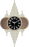 PHOLK Amerikanische Wanduhr, Heimlicht, Luxus-Wanduhr, Persönlichkeit, Kunst, Mode, Atmosphäre, Wohnzimmeruhr, Dekoration, Stumme Uhr,A