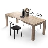 MOBILI FIVER Mobilifiver Ausziehtisch Küche, Iacopo, Eiche, 140 x 90 x 77 cm