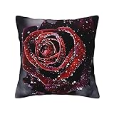 Dew Rose Kissenbezug für R Couch, Bett, Sofa, Bank, Stuhl, 45,7 x 45,7 cm