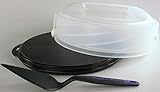 TUPPERWARE Exclusiv Tortentwist schwarz Twist Torten + Griffbereit Tortenheber