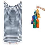 Luum® XXL Strandtuch Damen Herren Hamamtuch Saunahandtuch Handtuch Yogatuch Duschtuch Strandhandtuch XXL Saunatuch Badetuch Reisehandtuch Pestemal Turkish Towels