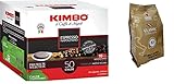 50 Kaffeepads Kimbo Espresso Napoletano Kaffee Coffee einzelnen Paketen pads +Italian Gourmet Cialde Caffè Classico Espresso Pads Kaffee Beutel mit 10 kaffeepads