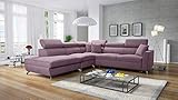 all4all Ecksofa mit Schlaffunktion Schlafsofa Vedis VIII Eckcouch Schlafcouch Modern 26 (Links)