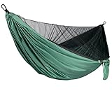 Hängematte Tragbare, schnell aufzubauende Moskitonetz-Camping-Hängematte, Outdoor-Hängebett, Schlafschaukel (Color : 4)