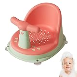 Baby-Badewannensitz, Badesitz Für Neugeborene Mit Rückenlehne, Tragbarer Badewannensitz Für Kleinkinder Mit Saugnäpfen, Rutschfester Badewannensitz Für Kinder Im Alter Von 6–18 Monaten