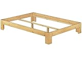 Erst-Holz® 60.67-14 oR Französisches Bett 140x200 Kiefer massiv (ohne Zubehör)