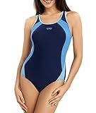Gwinner Damen Alinka Badeanzug, Dunkelblau/Blau, 38