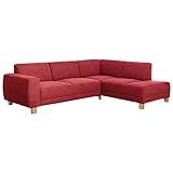 Max Winzer Ecksofa Blackpool, rot