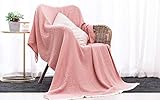 SE SOFTEXLY Tagesdecke Wohndecke 200x230 cm Wohndecke Sofa,Bettüberwurf Wohndecke Wendedecke Kuscheldecke Sofadecke |Universale Baumwolldecke Sofadecke