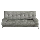 Schlafcouch Schlafsofa - Venice Moderne Sofa mit Schlaffunktion, Bettsofa, Materialmix, Couch vom Hersteller, Couchgarnitur (Lux 05)