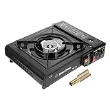 Toddmomy 1 Set Kassetten-Gasherd Outdoor-Kochherd Edelstahl Camping-Kochgeschirr Camping-Gasherd Picknick-Gasherd Camping-Rucksack Camp-Brennstoff-Herd Grill-Herd Camping-Zubehör