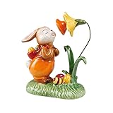 Goebel Die duftet Aber gut Osterhase, Steingut, Mehrfarbig, 14x12x7cm