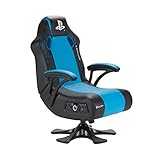 X Rocker Playstation Legend 2.1 Pedestal Gaming Stuhl Sessel mit 2.1 Soundsystem, Vibration & Bluetooth