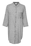 KAFFE Langarm - Hemd KAvivian Grape Leaf/Chalk Stripe38